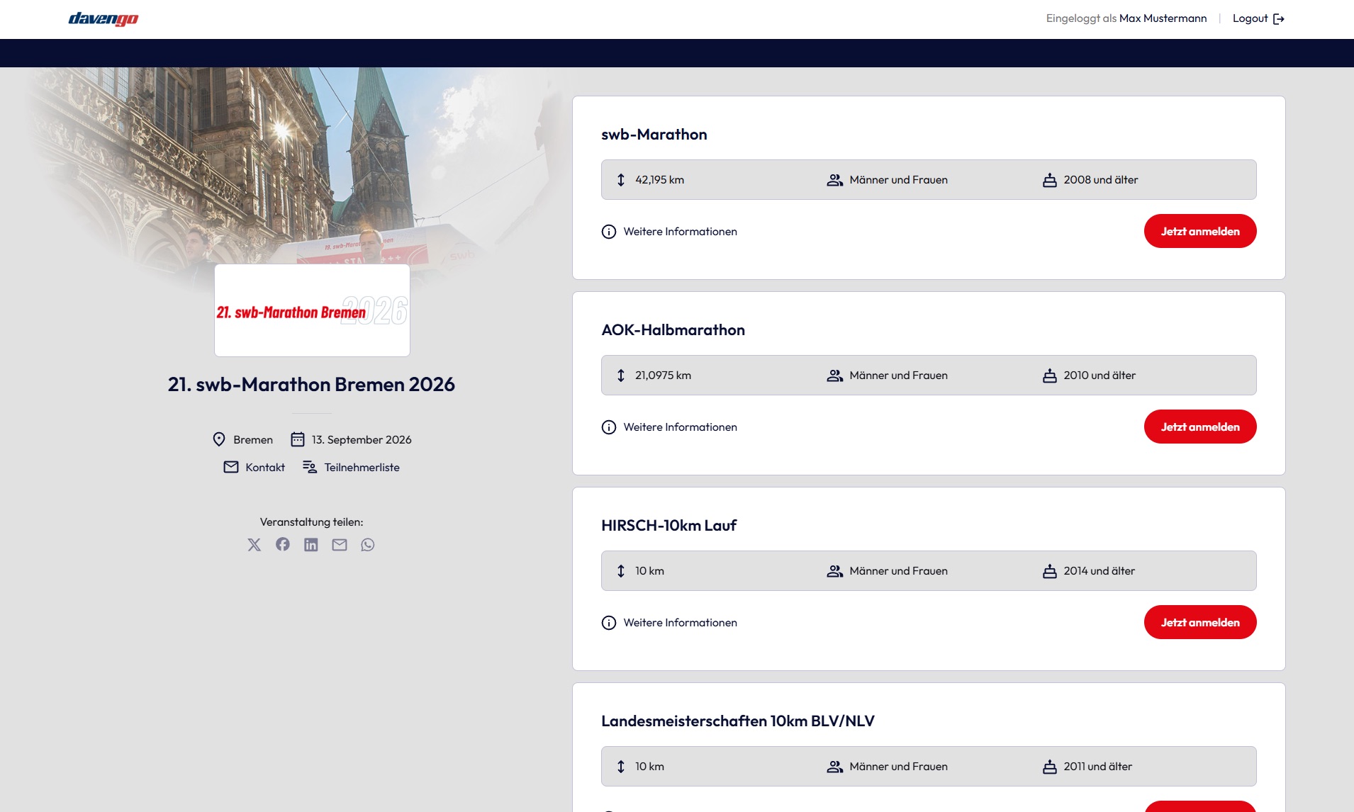 Kategorieübersicht 2026: Klares Layout, modernes Design