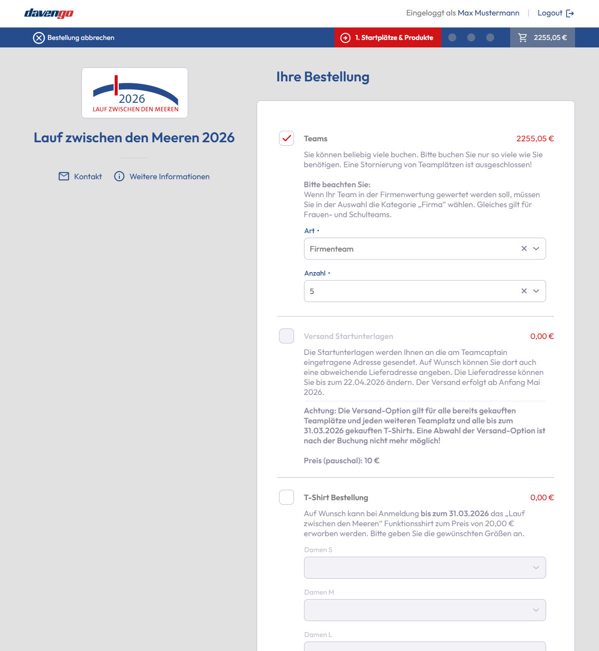 Produktkauf aus 2026